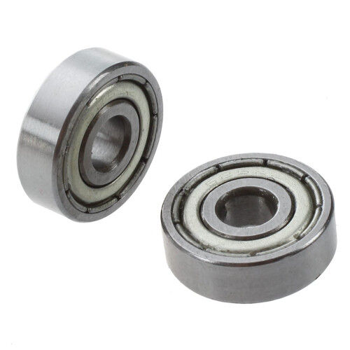 10 τεμάχια 625ZZ 5 x 16 x 5mm θωρακισμένο ακτινωτό ρουλεμάν βαθιάς αυλάκωσης 2