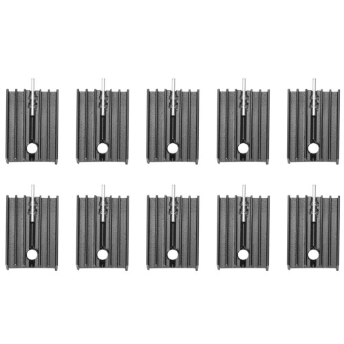 WeiMeet Aluminium-Kühlkörper-Modul für Hochleistungs-Transistoren WeiMeet Aluminium-Kühlkörper-Modul für Hochleistungs-Transistoren
