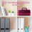 Glitter Pink & Craft Tool Storage Box, Stackable Carry Tackle Box 2