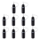 Precision Tip Applicator Bottles Black Metal Needle Plastic Bottle 1