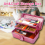 Glitter Pink & Craft Tool Storage Box, Stackable Carry Tackle Box 5