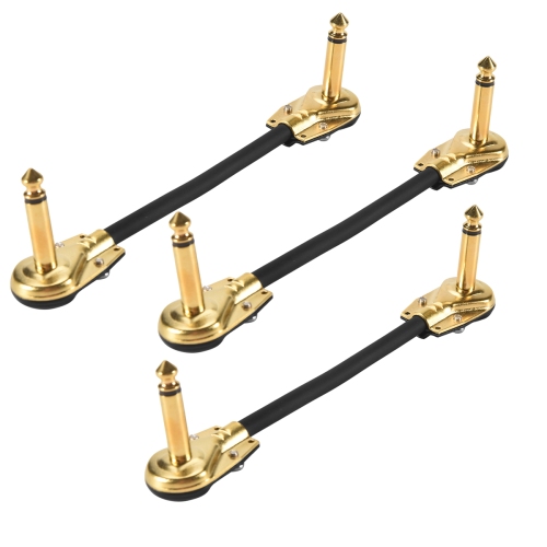 Gitarr Patchkabel Effektpedal för Effektpedaler 3-pack 2