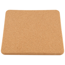 High Density Thick Square Cork Pad for Hot Dishes, 8 Inch