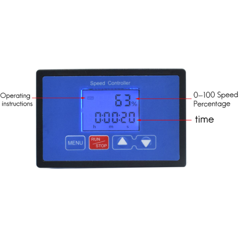 Tachymètre à affichage numérique intelligent LCD, moteur à courant ...