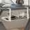 Under desk cable management tray, workstation storage, style 2 3