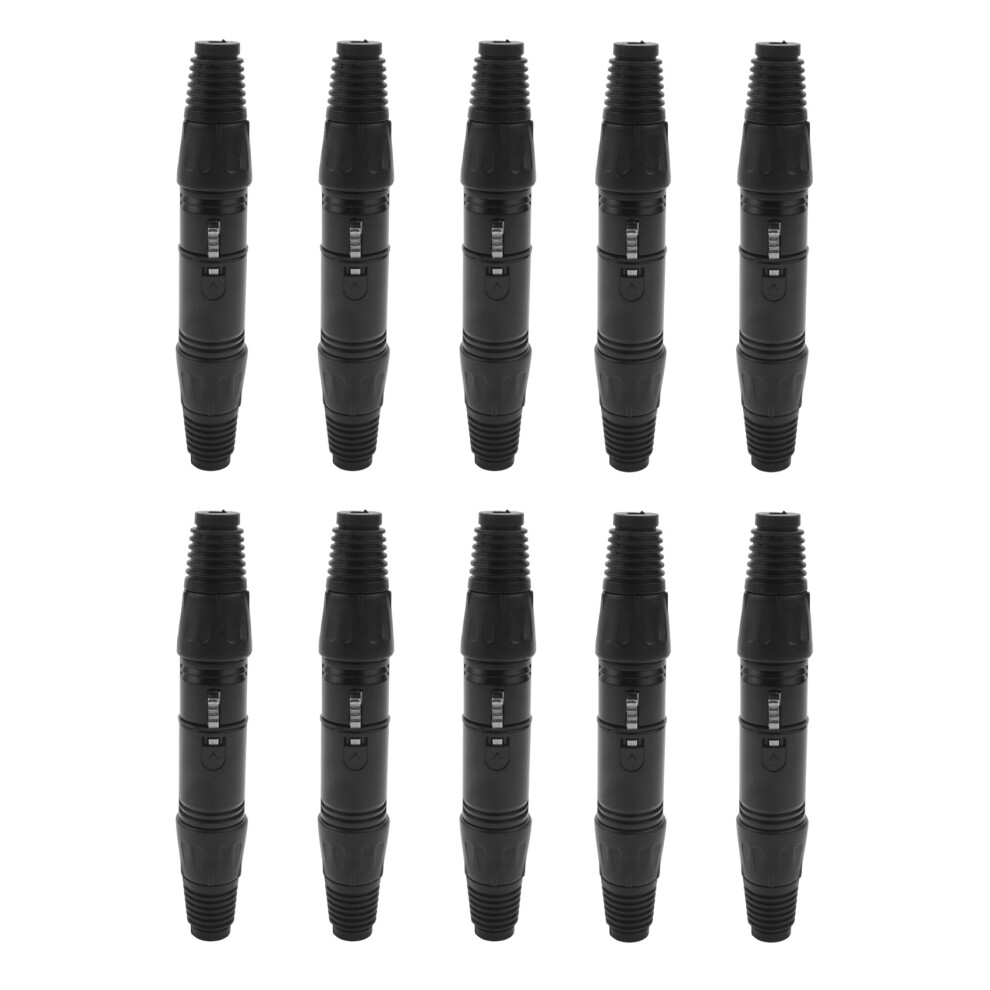 20Pcs 3Pin Xlr Male To Female Microphone Extension Cable Adapter 4851886129615