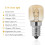 Oven Bulb,4Pcs E14 Oven 15W, Cap Clear Pygmy Oven Lamp 3