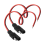 Cable de extensión SAE de 2 piezas, 10 A, para panel de batería solar, cable SAE de 30 cm 3