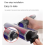LED-lampe for støvsuger, avslør støv, USB-lading 5