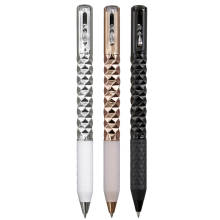Geometrische metalen crinkle pen fidget, veelkleurig