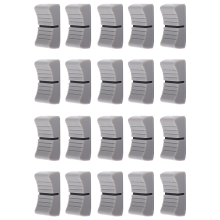 20 de butoane de atenuare pentru mixer consolă, buton gri, pentru potențiometru