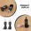 10 stk. plastikmonteringsclips til 4-vejs CPU-kølere 1155 775 CPU 6