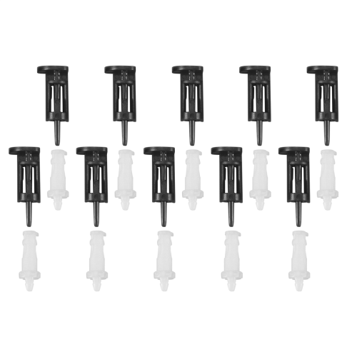 10 stk. plastikmonteringsclips til 4-vejs CPU-kølere 1155 775 CPU 1