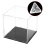 12Pcs Acrylic Corner Brackets with Semitransparent Screws Clear 4