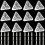 12Pcs Acrylic Corner Brackets with Semitransparent Screws Clear 3