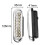 2PCS Auto Licht 16 LED Tagfahrlicht Nebel Weiß Licht Universal 5