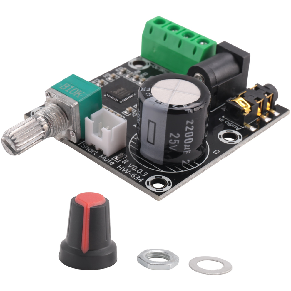 Pam8610 Dc 12V Hd Pure Digital Audio Stereo Amplifier Board Class D 4851886148586
