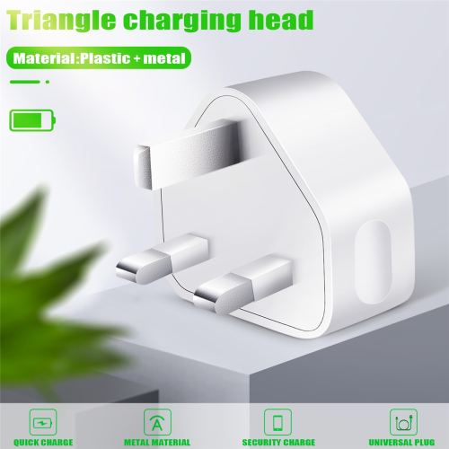 Universal USB UK-stik 3-benet vægopladeradapter (3 porte) 1
