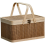Καλάθι Bamboo Natural -Friendly Woven Basket Bamboo Picnic Basket 1