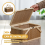Καλάθι Bamboo Natural -Friendly Woven Basket Bamboo Picnic Basket 6