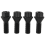 4 tuercas de rueda negras para E30, E36, E46, E60 y E90 3