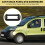 Bilens fascia DVD-stereo CD-panel Dashbord 4