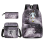 (1) 3pcs CR7 Ronaldo  Sets Backpack Mochila Kids Capacity Bags 12
