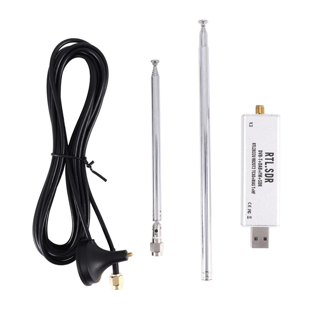 Récepteur TCXO SMA 0,1 MHz-1,7 GHz avec antenne
