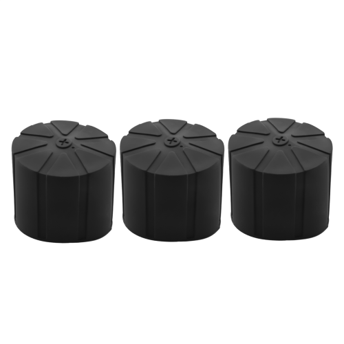 Κάλυμμα καπακιού φακού 3 τμχ σιλικόνης για φακούς κάμερας DSLR 65-90 mm
