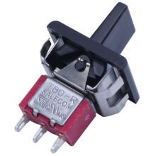 Interrupteur à bascule momentané SPDT 3 positions CA 250 V/3 A 125 V/5 A T80-R