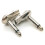 1/4 Inch Right Angle Plugs Mono Flat 6.3mm Phone Plug - 10 Pack 2