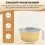 100Pcs Disposable Aluminum Foil Baking Cups Cupcake Cups with Lids 5