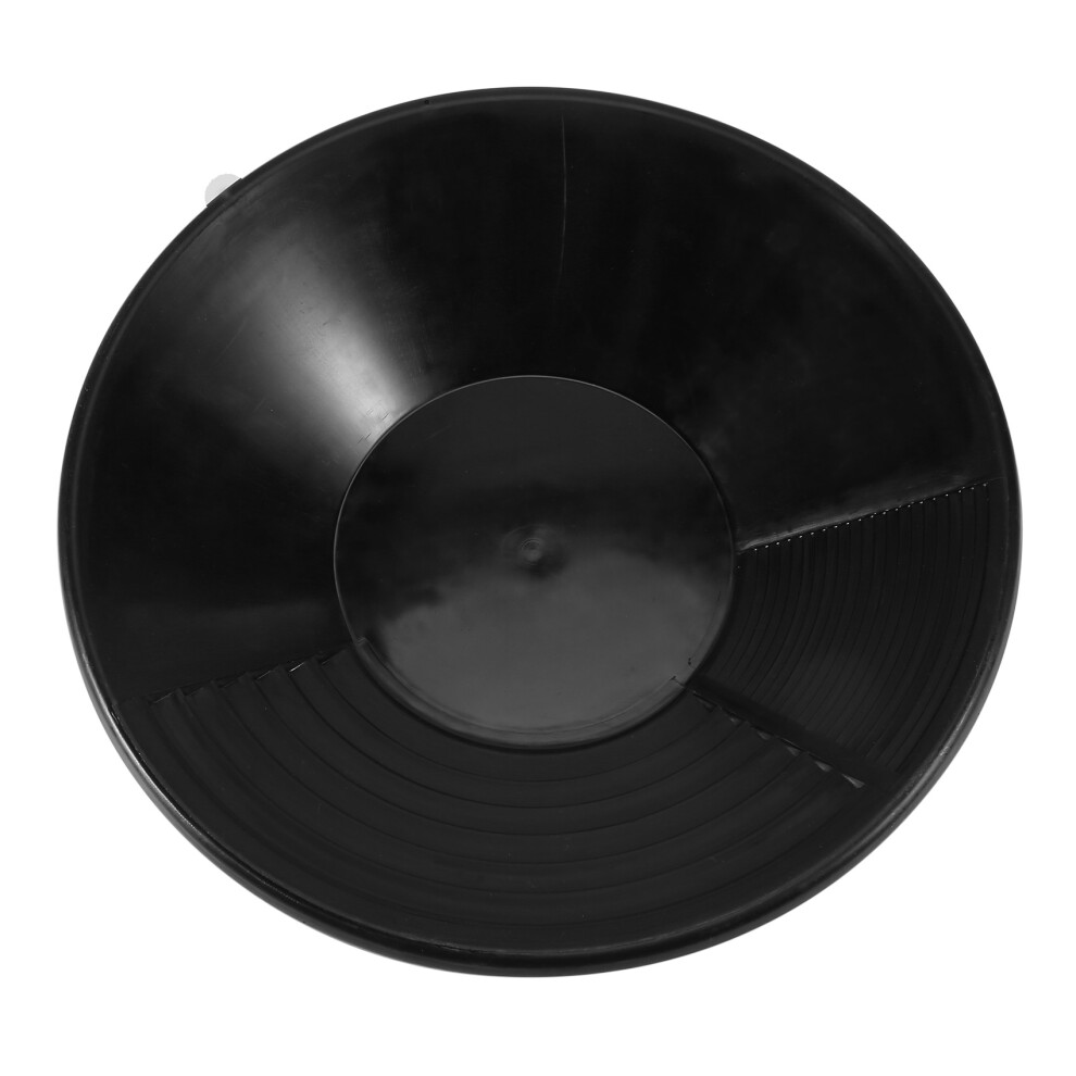 Black Plastic Pan For Sand Gold Mining Manual Wash Panning Equipment 4851886161172