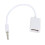 3,5mm samec AUX audio jack konvertorový kabel auto MP3 2
