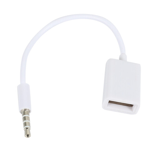 3,5mm samec AUX audio jack konvertorový kabel auto MP3 1