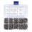 800Pcs Self Tapping Screw Kit Lock Nut Wood Thread Nail Screw Sets M2 3