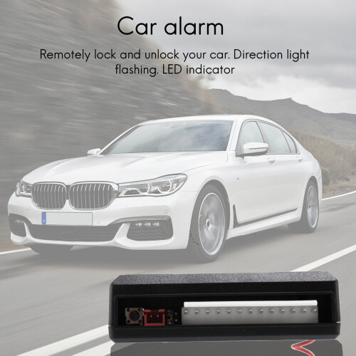 Car Alarm Central Kit Door Lock Keyless Entry System with Remote 2