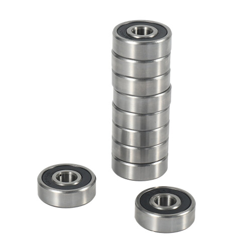 10 τεμάχια 628RS 8mmx24mmx8mm σφραγισμένα ρουλεμάν με βαθιά αυλάκωση 2