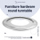 12 Inch Round Shape Galvanized Turntable Rotating Swivel Plate 4