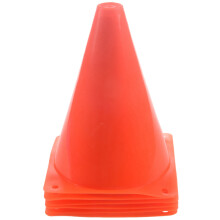 Conuri de trafic din plastic de 7 inci (pachet de 6) Con de trafic multifuncțional