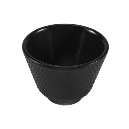Cast Iron Tea Cups Polka Dot Iron Cup Iron Pot Retro Cup- Teacup 1