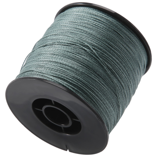 500M 100LB 0.5mm Ισχυρή πλεγμένη πετονιά ψαρέματος PE 4 κλώνων σκούρο πράσινο 2