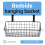 Basket with Hook, Hang It Behind a Door or on a Railing, Black 5