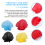 120 τεμάχια κάλυμμα μικροφώνου χειρός, για αίθουσα ηχογράφησης καραόκε, κ.λπ. 5
