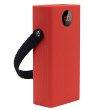 Siliconen hoesje voor PEA40 40000MAh Powerbank (Rood)