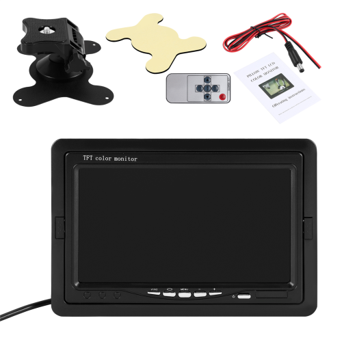 Mini TV 7 polegadas 800x480 telas LCD automotivas em DVD/CMMB para carros e caminhões 2