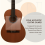 Διαφανές Pickguard Ακουστικής Κιθάρας Folk Anti-Scratch Classical 4