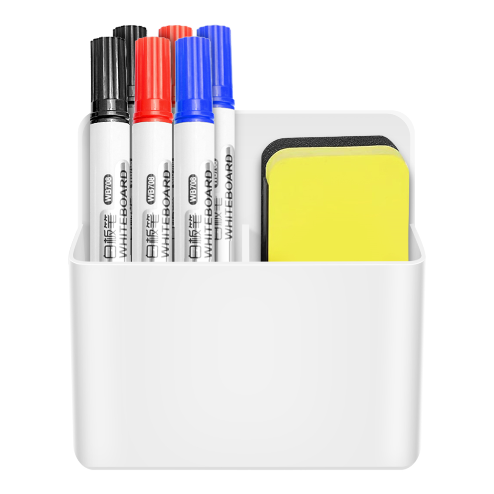 Photos - Other Furniture Markenlos Magnetic Dry Erase Marker Holder, Pen and Eraser Holder 