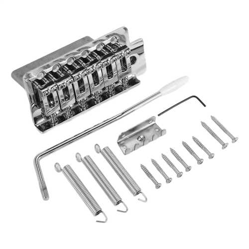 52,5 mm guitar til tremolo-brosæt, sølv 2