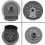 Power Oscillating Tool Adapter,Convert for Oscillating Tool 4